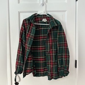 Women’s plaid shirt